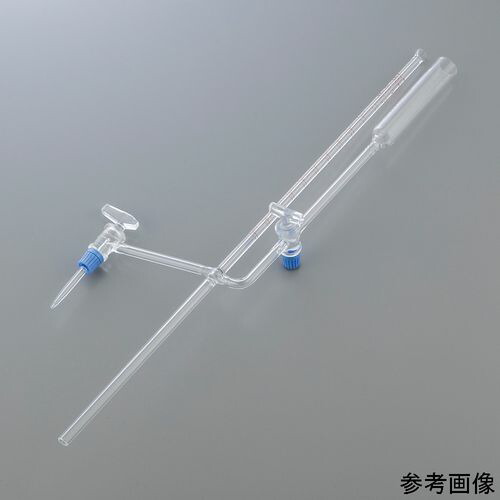 ミクロビュレット（ガラスコック）2mL (1個)(4-6570-02) 取り寄せ商品