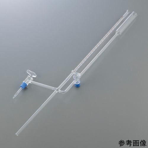 ミクロビュレット（硝子まかない方）2mL (1個)(4-6571-01) 取り寄せ商いもの