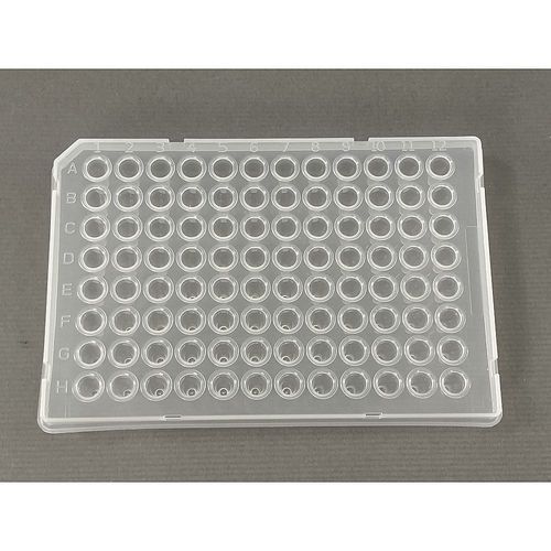 リアルタイムPCR用プレート ロープロファイル/セミスカート ナチュラル 1箱（10枚×5袋入） (1箱(10枚×5袋入り))(4-6631-06) 取り寄せ商品