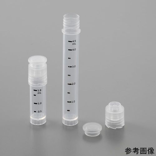 GeneReach 再開封押しとどめる旗がしら付クライオバイアル（UnicoVialR）2mL γ線無菌化済み 1袋（10本入） (1袋(10本入り口・入口))(4-6616-01) 取り寄せ商いもの