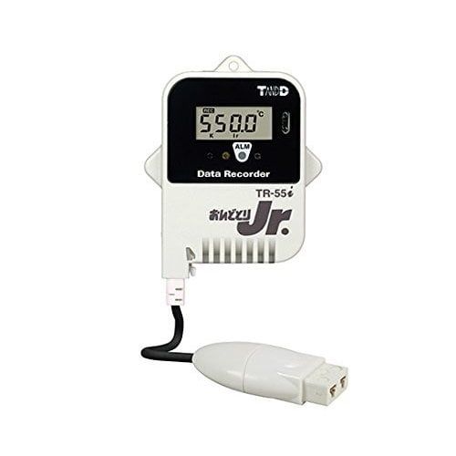 ティアンドデイ 体温書きとどめる計(熱電対印字機) (1個)(61-8493-85) 取り寄せ商いもの