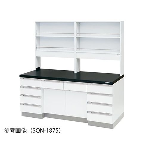アズワン サイド実験台 (木製タイプ) 1800×750×800/1800 mm (1台)(3-4344-11) 取り寄せ商品