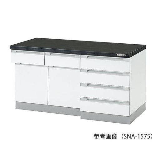 アズワン サイド実験台 (木製タイプ) 1500×750×800 mm (1台)(3-5705-22) 取り寄せ商品