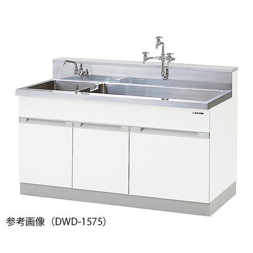 アズワン 流し台 ステンレス(SUS304) 1500×750×800/960mm (1台)(3-5788-12) 取り寄せ商品