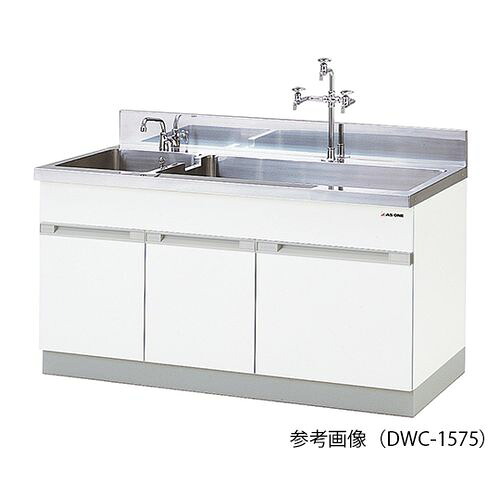 アズワン 流し台 ステンレス(SUS304) 1500×750×800/930mm (1台)(3-5864-12) 取り寄せ商品