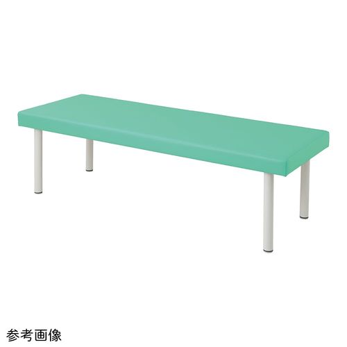 ナビス（アズワン） ちびっ子用派手診察台 500×1500×550粍 ライトグリーン (1個)(9-1567-04) 取り寄せ商いもの