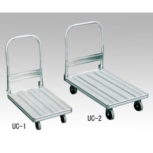 ナカオ 軽銀手押し車 (1台)(1-3320-03) 取り寄せ商いもの