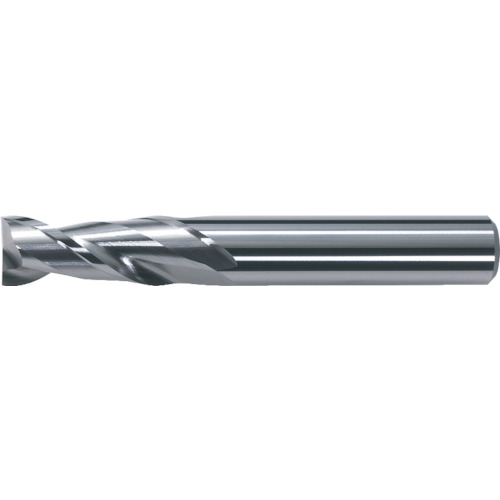 三菱マテリアル 2枚刃超硬エンドミル(ミドル刃長) アルミ用 ノンコート 3mm 1本(C2MAD0300) 目安在庫\u003d○