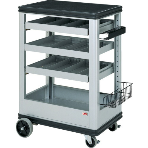 大阪製罐 ピットワゴン(可動トレータイプ) 1台(PW-2D) 取り寄せ商品|ナノズ 店