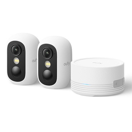 アンカージャパン eufy(ユーフィ) 屋外カメラ eufyCam C35 2-CamKit ホワイト 1セット(E811042B) 目安在庫\u003d○