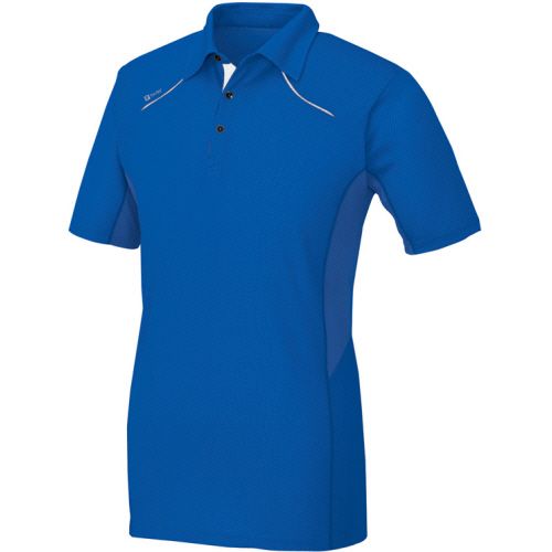 アイトス TULTEX(タルテックス) 半袖ポロシャツ(男女兼用) WINCOOL ブルー 4L 1着(AZ-551033-006-4L) 目安在庫\u003d○