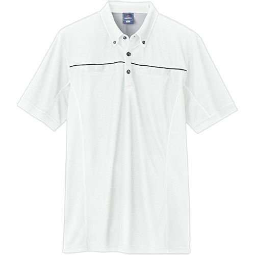 アイトス TULTEX(タルテックス) 半袖スポーツシャツ(男女兼用) WINCOOL 白いこと 4L 1着(AZ-551044-001-4L) 取り寄せ商いもの
