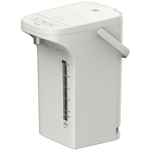 ピーコック 電気ポット(電動給湯式) 早沸きタイプ 3.0L アッシュホワイト 1台(WMR-30) 取り寄せ商品|ナノズ 店