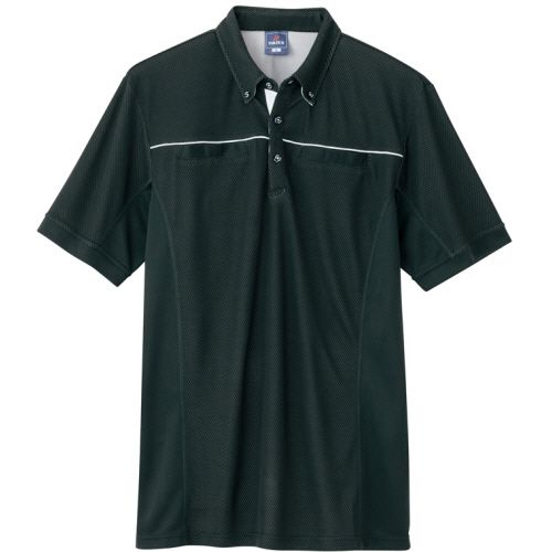 アイトス TULTEX(タルテックス) 半袖スポーツシャツ(男女兼用) WINCOOL 黒いこと S 1着(AZ-551044-010-S) 取り寄せ商いもの