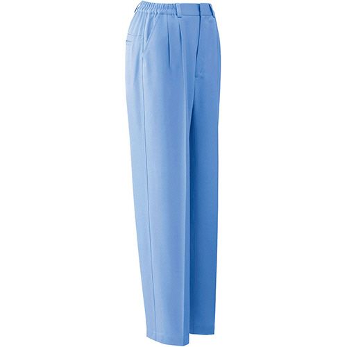 ミドリ安全 帯電防止JIS ベルデクセルフレックス 女性用 パンツ VELS52下 ライトブルー 13号 1着(VELS52-SITA-13) 目安在庫\u003d○