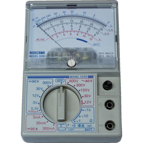 西澤電機計器製作所 西澤 キットテスタ 1個(5220-05) 目安在庫\u003d○