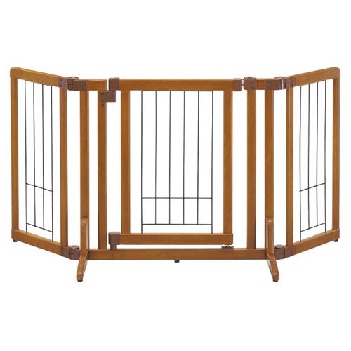 リッチェル 愛玩動物木材製おくだけ部屋の入り口付論理ゲート S 赤銅色 1台(584712) 取り寄せ商いもの