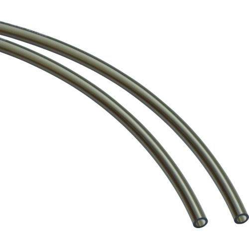 日本ピスコ ソフトポリウレタンチューブ クリアブラック 6×4mm 100m 1巻(UC0640-100-CBL) 目安在庫\u003d○