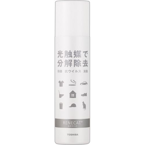 東芝織り地 ルネキャット 除菌・消臭 光触媒吹きつける 180g/本 1仕掛ける(10本)(4580323290167 x10) 引き合い店卸し資産\u003d○