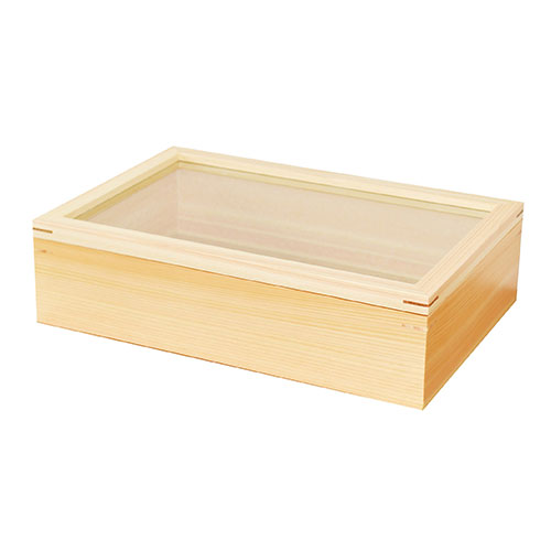 ヤマコー 用美 業務用 フードBOX トルクヒンジ仕様 大サイズ (約45×30×H12cm) クリアー ホテル・旅館・レストラン向け業務用(yamaco43659) 取り寄せ商品|ナノズ 店