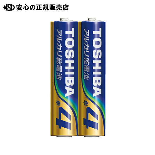 ≪ 東芝 ≫東芝アルカリ乾電池 単4形 2本×50パック