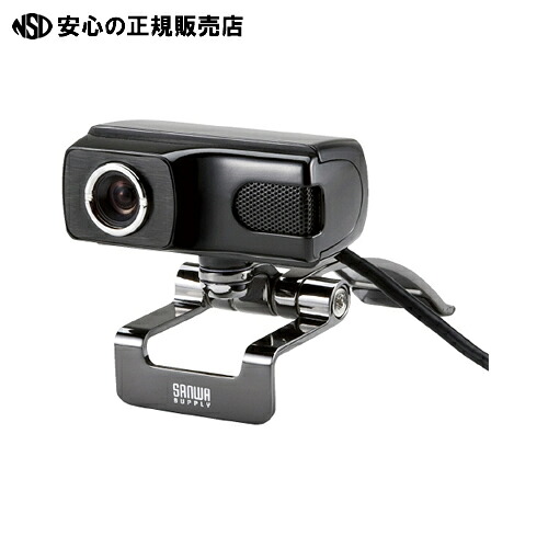 ≪ サンワサプライ ≫WEB写真機 500万絵素 CMS-V40BK-3