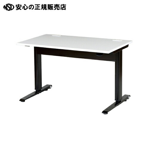 ≪ ＫＯＥＫＩ ≫ガスシリンダー式昇降デスク LDC-L127B(WH)