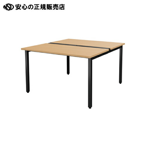 ≪ ＴＯＫＩＯ ≫テーブル MTQ20-1213B NA ダクト付ブラック