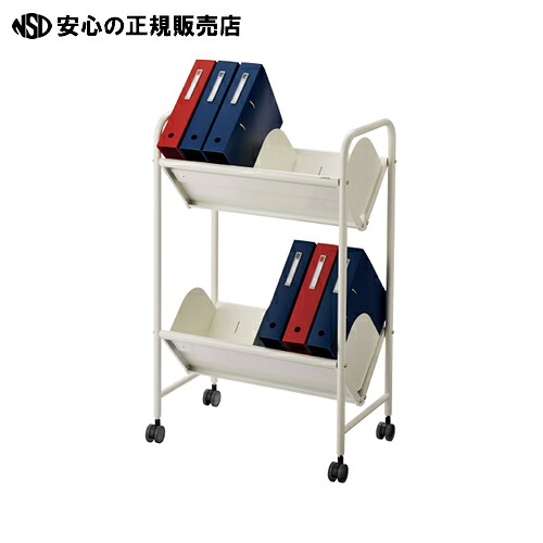 ≪ トヨダプロダクツ ≫☆ファイルワゴン BR-2S ホワイト
