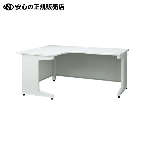 ≪ プラス ≫L型平机 RJ-1612L-L WH ホワイト