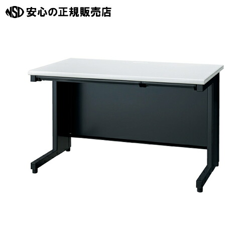 ≪ プラス ≫平机 JS-127H WH/TBK ブラック｜南信堂　店