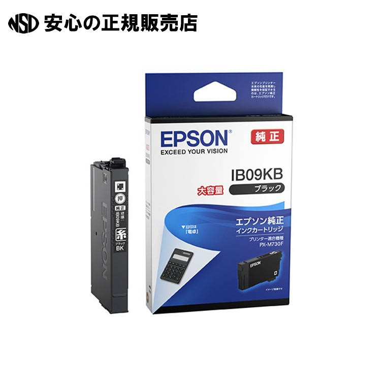 楽天市場】EPSON IB09KB ビジネスインクジェット用 インクカートリッジ