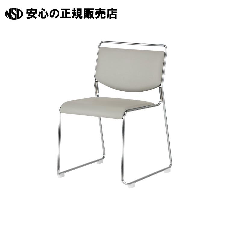 《 ジョインテックス 》 話し合いイス FSN-M6L GY 薄墨色