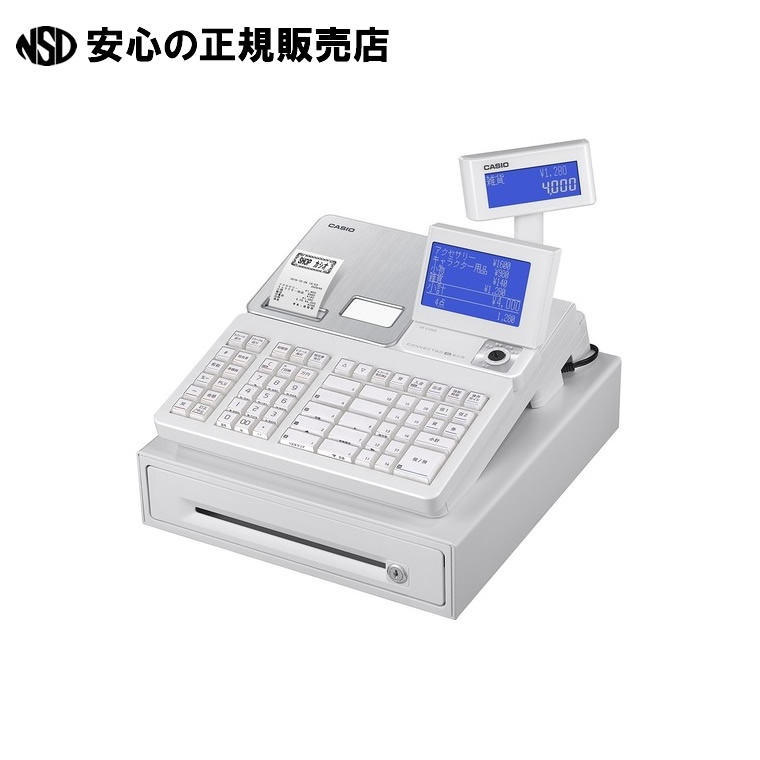 CASIO 電子レジスタSR-S200 Amazon | CASIO 電子レジスター 10部門 1シート Bluetooth対応 SR-S200