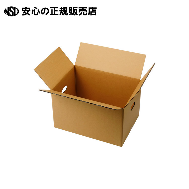 穴付ダンボール箱 大30枚 B471J-L-3　《 スマートバリュー 》｜南信堂　店