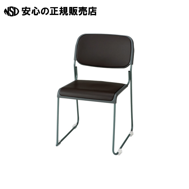 話し合いイス FRK-T2RL BR 赤銅色 FRK-T2RL BR 《 ジョインテックス 》