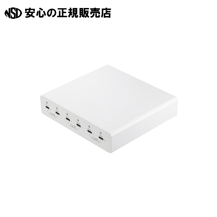 Type-C AC申し受ける器6界面 72W ACA-PD98  《サンワサプライ》