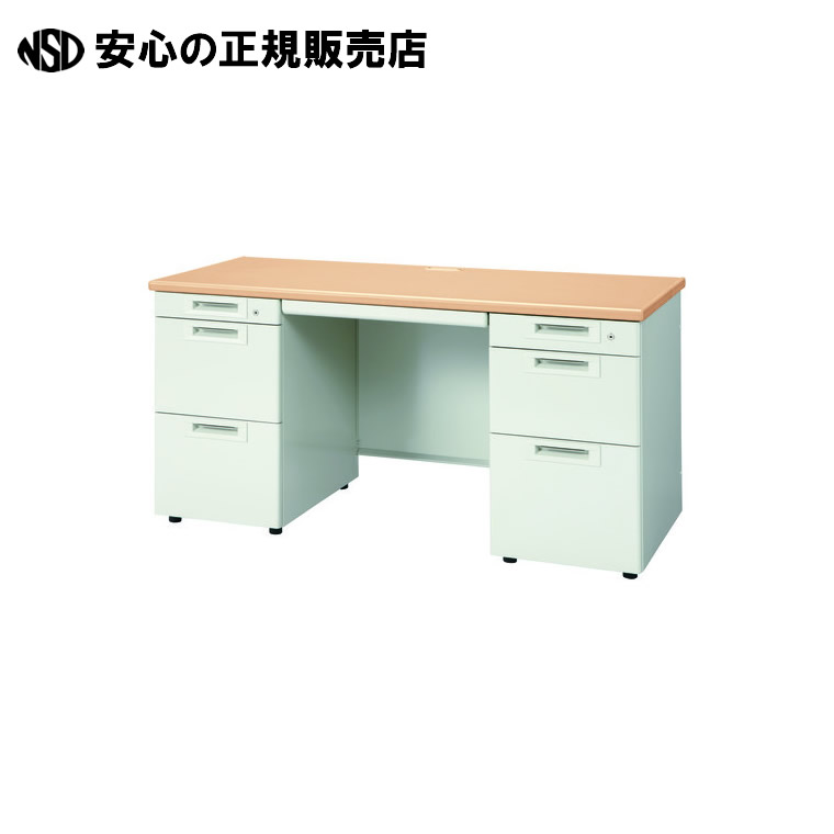 両袖机 RJ-N146D-33 WM/W4ホワイトメープル  《つけ加える》