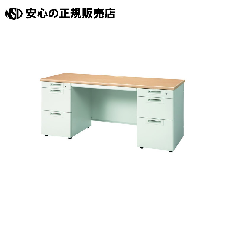 両袖机 RJ-N166D-33 WM/W4ホワイトメープル  《つけ加える》