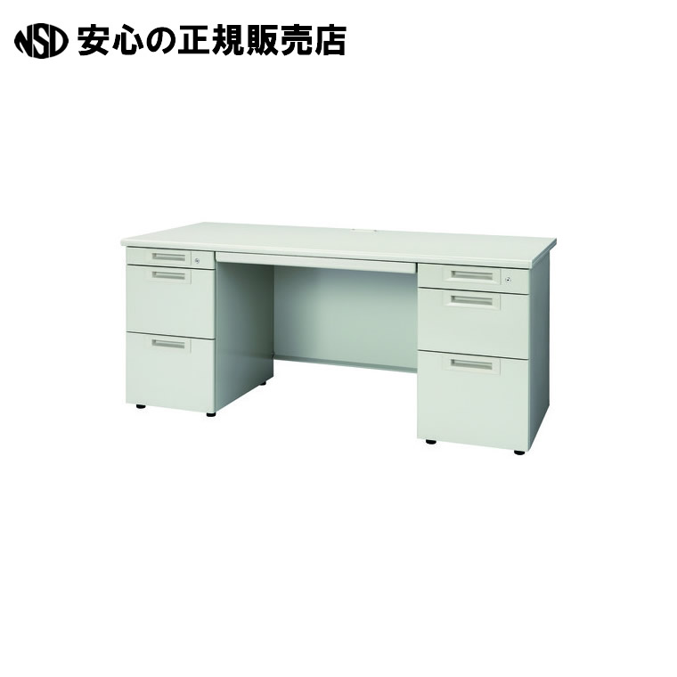 両袖机 RJ-N167D-33 LGY/LGY エル薄墨色  《足し加える》