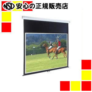 《ケイアイシー》 吊り下げ式スクリーン KMR-100W 100型