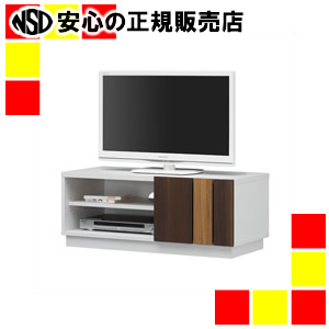 《白井製作》 ☆テレビ受像機台 ティレスタ TL1-3590SDWH 収納家具-テレビ台・ローボード