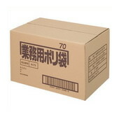 日本サニパック ポリゴミ袋 N-73 透明 70L 10枚 40組