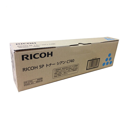 《リコー》 ＳＰトナーC740シアン600589 600589