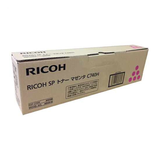 《リコー》 ＳＰトナーC740Hマゼンタ600586 600586