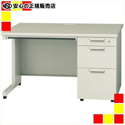 《 プラス 》 片袖机 JS-127D-3 LGY エルグレー