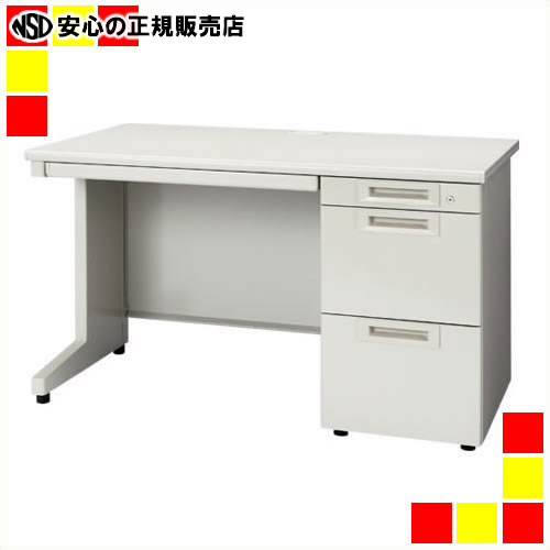 《 プラス 》 片袖机 RJ-127A-3 LGY エルグレー 引出A|南信堂 店