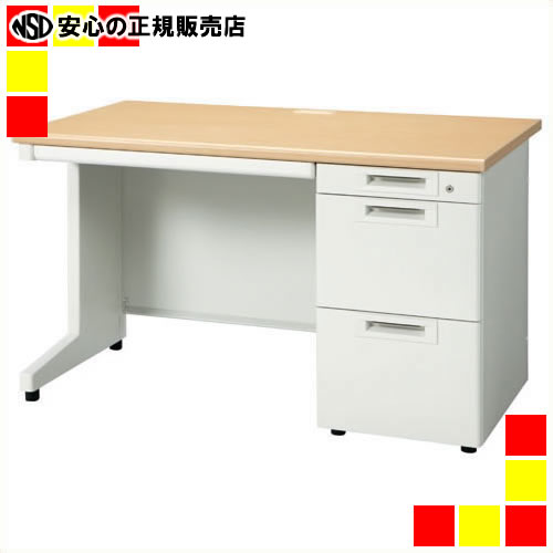 《 プラス 》 片袖机 RJ-127A-3 WMホワイトメープル引出A|南信堂 店