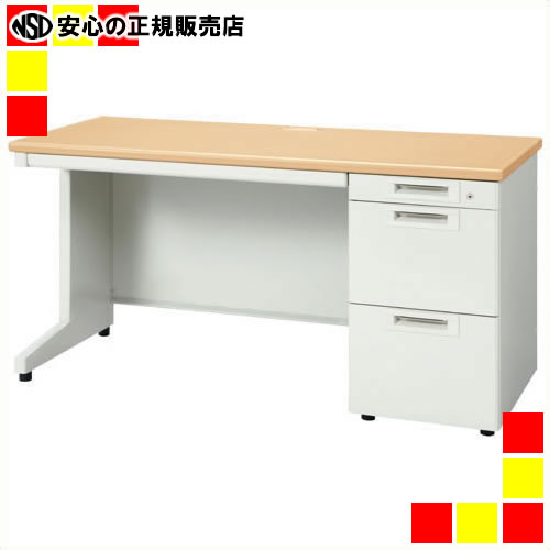 《 プラス 》 片袖机 RJ-146A-3 WMホワイトメープル引出A