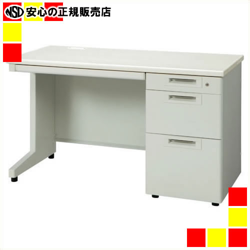 《 プラス 》 片袖机 RJ-126D-3 LGY エルグレー 引出D｜南信堂　店